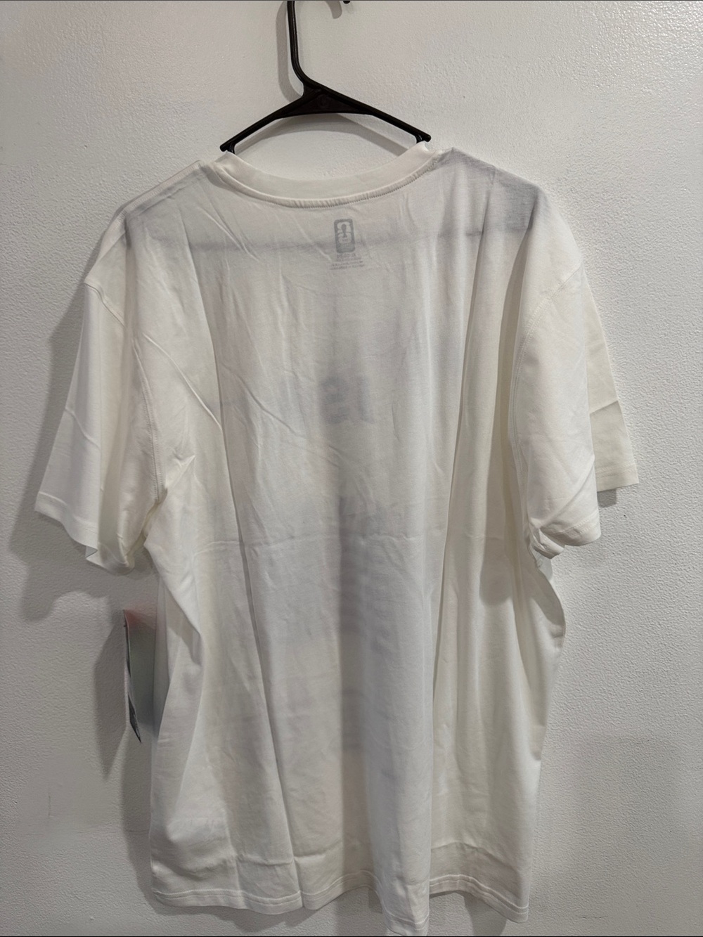 White USA Graphic Short-Sleeve Tee with Blue Print - Picture 3 of 5